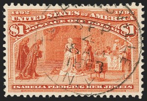 Sale 1133, Lot 375, 1893 Columbian Issue (Scott 230-245)