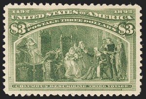 Sale Number 1133, Lot Number 378, 1893 Columbian Issue (Scott 230-245)