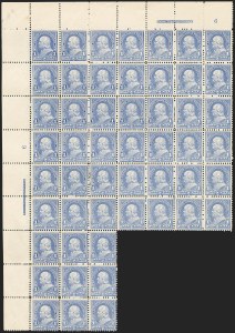 Sale 1133, Lot 388, 1894-98 Bureau Issues (Scott 246-284)