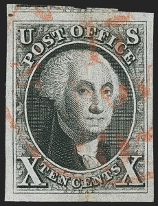 Sale 1133, Lot 40, 1847 Issue (Scott 2)