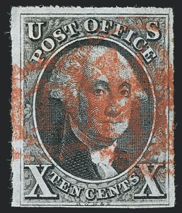 Sale 1133, Lot 44, 1847 Issue (Scott 2)