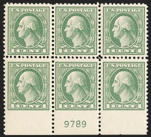 Sale 1133, Lot 440, 1902 Issue thru Washington-Franklin Issues (Scott 300-534B)