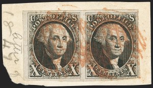 Sale 1133, Lot 47, 1847 Issue (Scott 2)