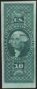 Sale 1133, Lot 552, First Issue Revenues