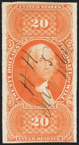 Sale 1133, Lot 555, First Issue Revenues