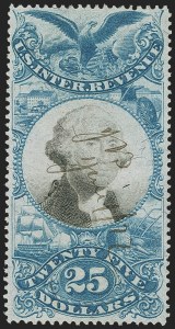 Sale 1133, Lot 565, Second Issue thru Private Die Revenues and Revenue Group Lots