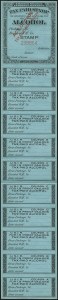 Sale 1133, Lot 581, Second Issue thru Private Die Revenues and Revenue Group Lots