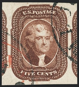 Sale Number 1133, Lot Number 73, 1851-56 Issue (Scott 5-17) Sale Number 1133, Lot Number 73, 1851-56 Issue (Scott 5-17)