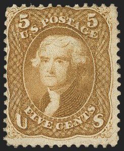 Sale 1133, Lot 96, 1861-66 Issue (Scott 56-78)