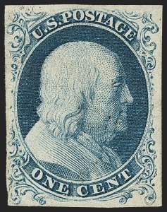 Sale 1134, Lot 14, 1851-56 Issue (Scott 5-17)
