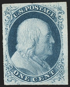Sale 1134, Lot 17, 1851-56 Issue (Scott 5-17)