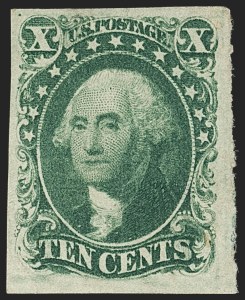 Sale 1134, Lot 22, 1851-56 Issue (Scott 5-17)