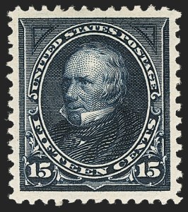Sale Number 1134, Lot Number 221, 1895 Watermarked Bureau Issue (Scott 264-278) Sale Number 1134, Lot Number 221, 1895 Watermarked Bureau Issue (Scott 264-278)