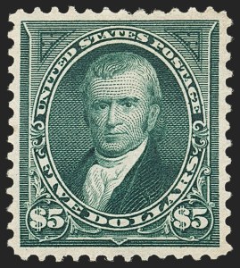 Sale 1134, Lot 227, 1895 Watermarked Bureau Issue (Scott 264-278)