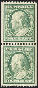 Sale 1134, Lot 281, 1908-12 Washington-Franklin Issues (Scott 331-356)