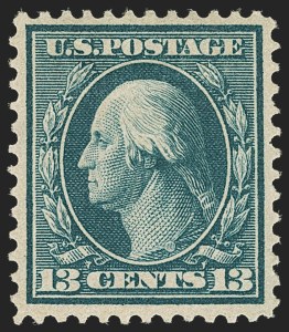 Sale 1134, Lot 305, 1909 Bluish Paper Issue (Scott 357-366)