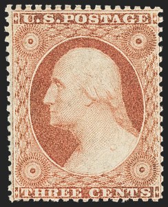Sale 1134, Lot 33, 1857-60 Issue (Scott 18-39)