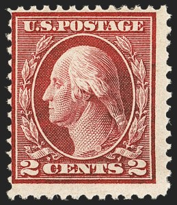 Sale 1134, Lot 342, 1912-14 Washington-Franklin Issue (Scott 405-423)