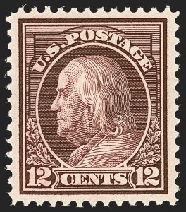 Sale 1134, Lot 348, 1912-14 Washington-Franklin Issue (Scott 405-423)