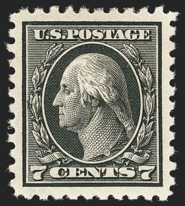 Sale 1134, Lot 357, 1913-15 Washington-Franklin Issues (Scott 424-461)