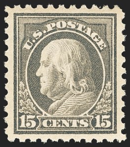 Sale 1134, Lot 360, 1913-15 Washington-Franklin Issues (Scott 424-461)