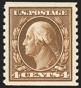 Sale 1134, Lot 370, 1913-15 Washington-Franklin Issues (Scott 424-461)