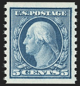 Sale 1134, Lot 385, 1913-15 Washington-Franklin Issues (Scott 424-461)