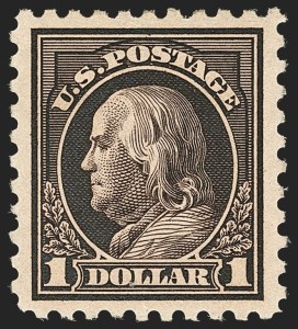 Sale 1134, Lot 388, 1913-15 Washington-Franklin Issues (Scott 424-461)