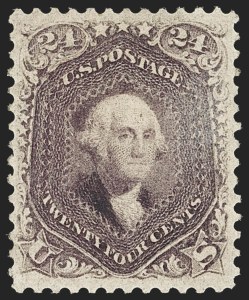 Sale 1134, Lot 64, 1861-66 Issue First Dsigns and Colors (Scott 55-62B)
