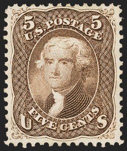 Sale 1134, Lot 78, 1861-66 Issue (Scott 63-78)