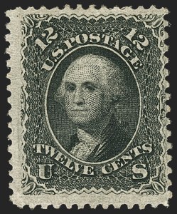 Sale 1134, Lot 87, 1867-68 Grilled Issue (Scott 79-101)
