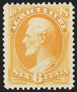Sale 1135, Lot 504, Agriculture Department (Scott O1-O9)