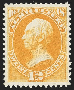 Sale 1135, Lot 506, Agriculture Department (Scott O1-O9)