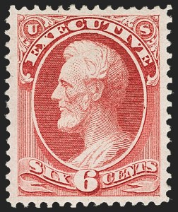 Sale 1135, Lot 513, Executive Department (Scott O10-O14)