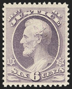 Sale 1135, Lot 520, Justice Department (Scott O25-O34)