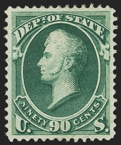 Sale Number 1135, Lot Number 549, State Department (Scott O57-O71) Sale Number 1135, Lot Number 549, State Department (Scott O57-O71)