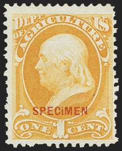 Sale 1135, Lot 590, Official Special Printings - Agriculture Department