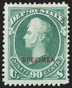 Sale 1135, Lot 662, Official Special Printings - State Department