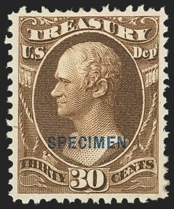 Sale 1135, Lot 685, Official Special Printings - Treasury Department
