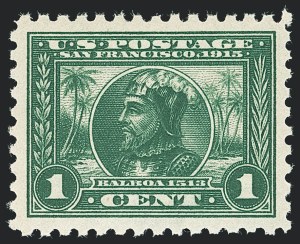 Sale Number 1138, Lot Number 1572, Panama-Pacific Issue (Scott 398-404) Sale Number 1138, Lot Number 1572, Panama-Pacific Issue (Scott 398-404)