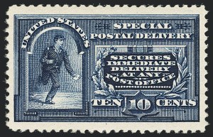Sale 1138, Lot 1729, Special Delivery, Registration (Scott E1-E12a, F1)