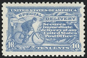 Sale 1138, Lot 1735, Special Delivery, Registration (Scott E1-E12a, F1)
