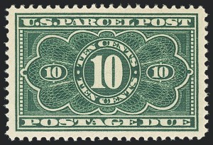 Sale Number 1138, Lot Number 1789, Parcel Post (Scott Q2-Q12, JQ4-QE4) Sale Number 1138, Lot Number 1789, Parcel Post (Scott Q2-Q12, JQ4-QE4)