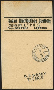 Sale 1139, Lot 12, Wreck Covers
