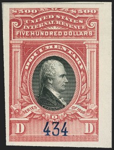 Sale 1139, Lot 125, Revenues