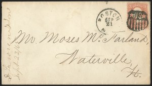 Sale 1139, Lot 16, Fancy Cancellations