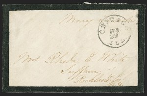 Sale 1139, Lot 6, Autographs and Free Franks