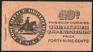Sale 1140, Lot 1287, Complete Booklets (BK1-BK40)