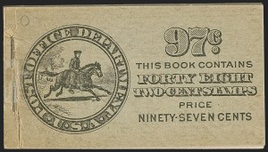 Sale 1140, Lot 1294, Complete Booklets (BK1-BK40)