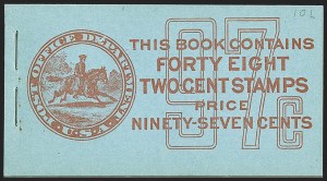Sale 1140, Lot 1296, Complete Booklets (BK1-BK40)